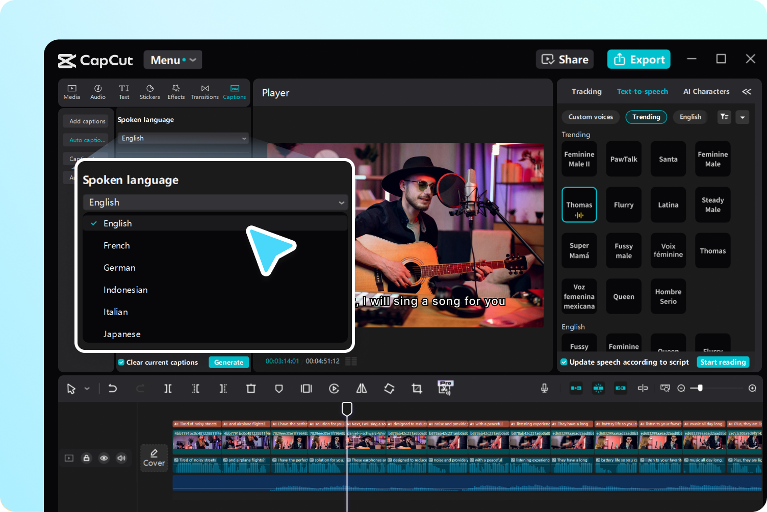 Editar video con IA